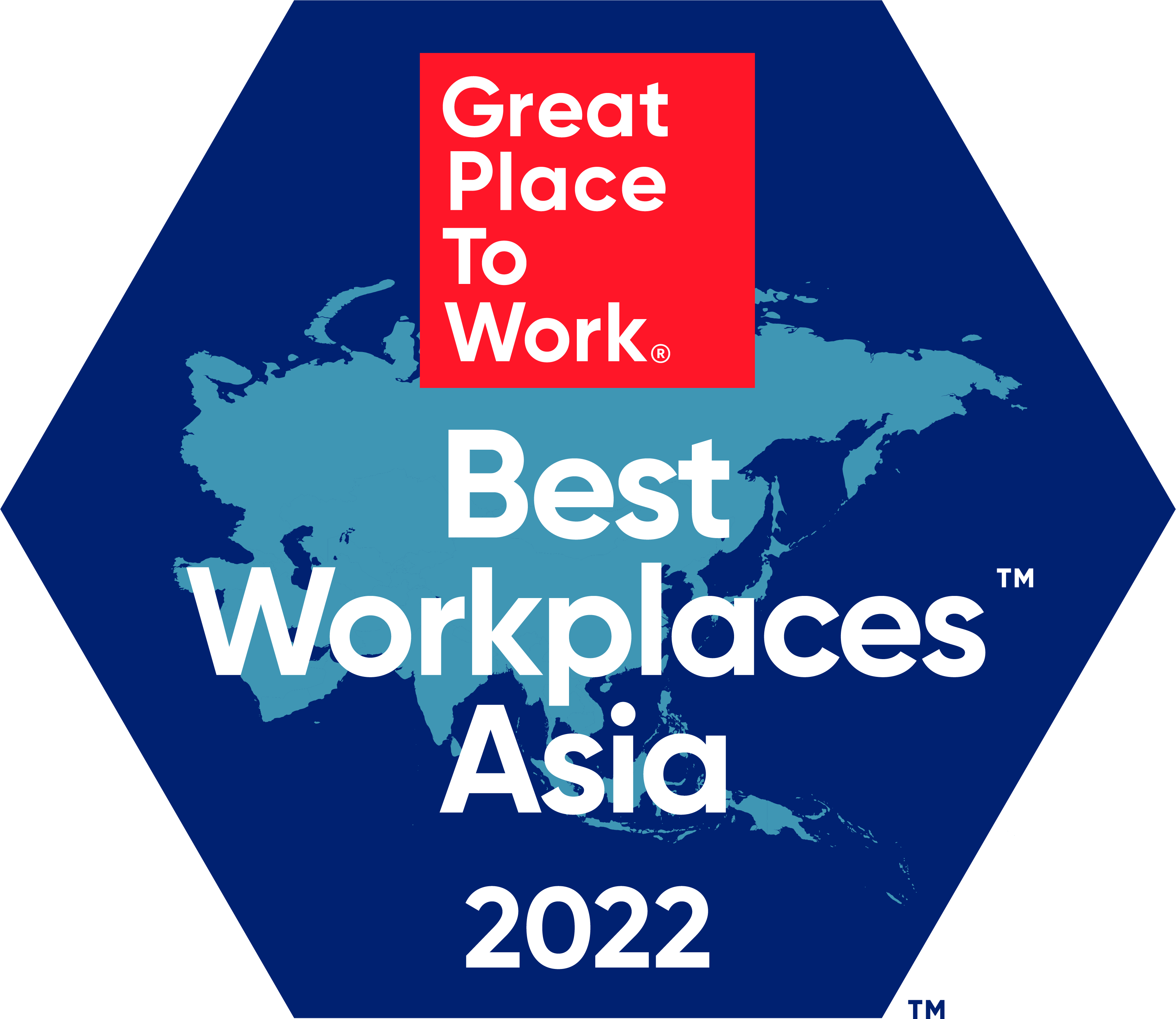 2022 Best Workplaces Asia Logo