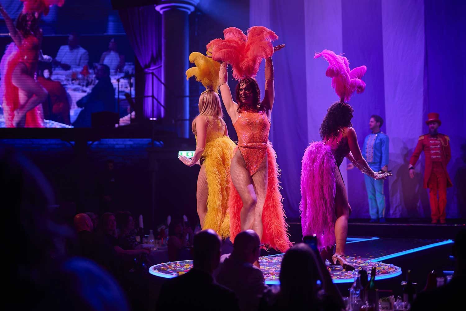 Underholdning i Cirkusbygningen til Danmarks Bedste Arbejdspladser 2026 award event