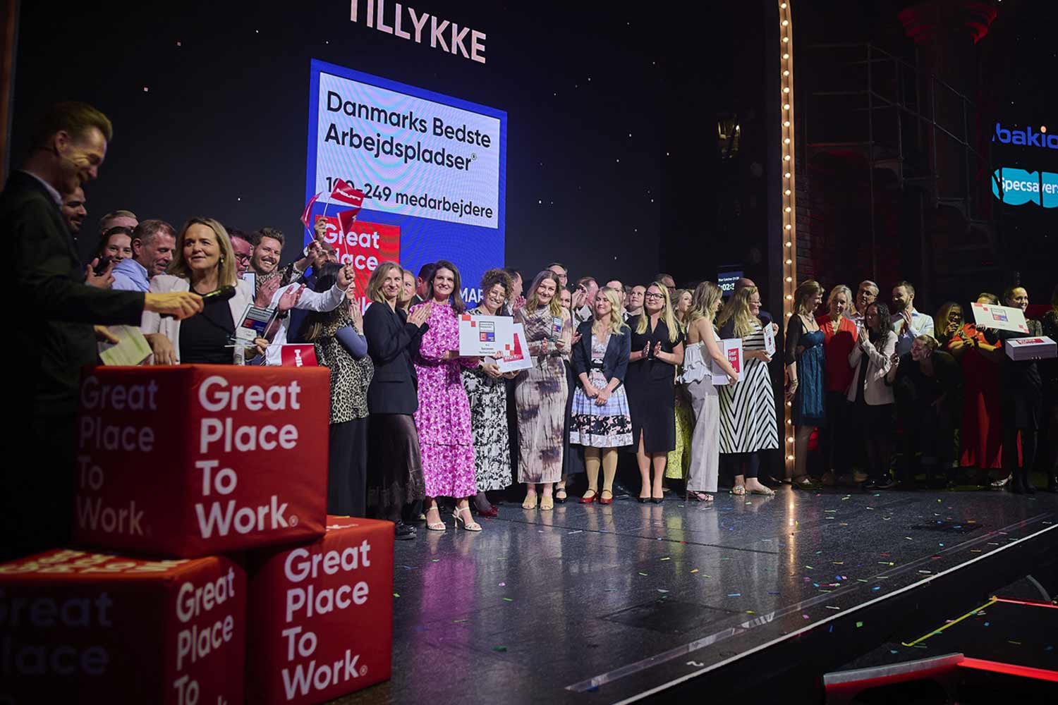 Arbejdspladser bliver fejret på scenen i Cirkusbygningen