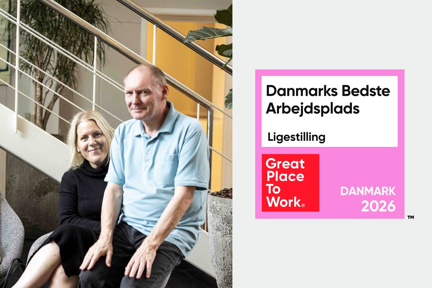 Danmarks Bedste Arbejdspladser til Ligestilling 2026 er Lederne