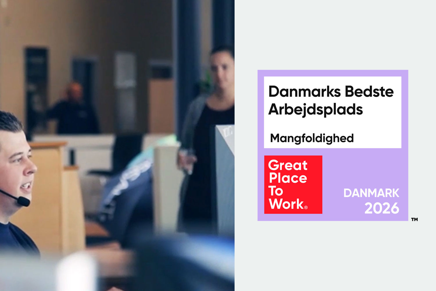 Danmarks Bedste Arbejdsplads til Mangfoldighed 2026 er Outline Vinduer