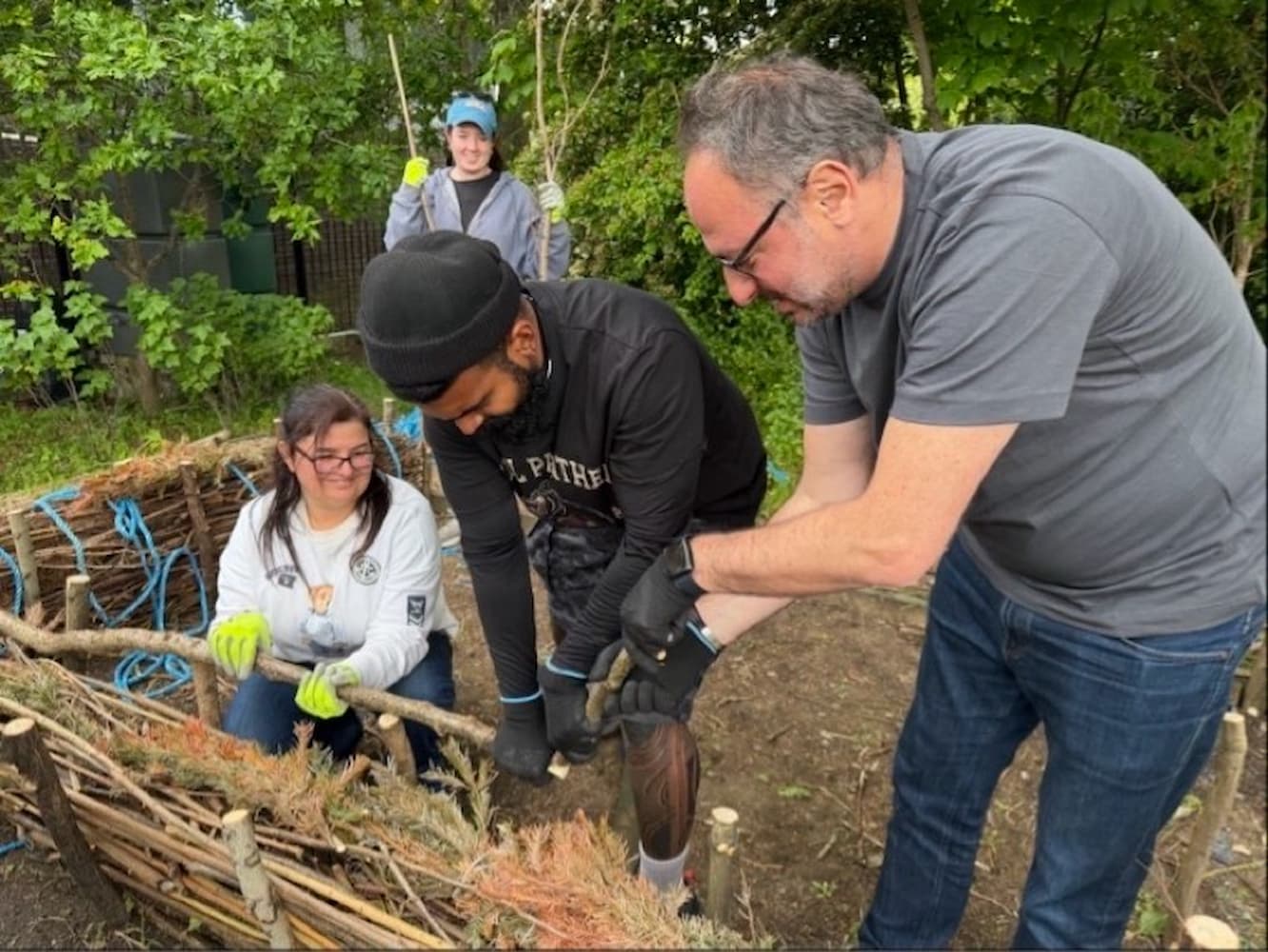 Colleagues coming together to make a difference in our communities.