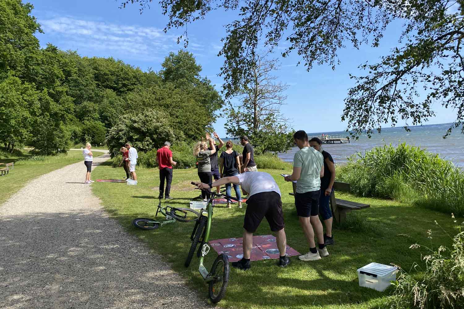 Teambuilding Vejle Fjord juni 2025
