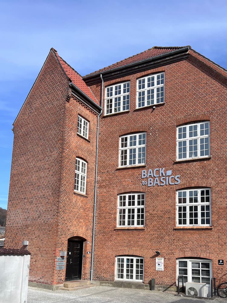 Vores hovedkontor i en fredet bygning i centrum af Vejle
