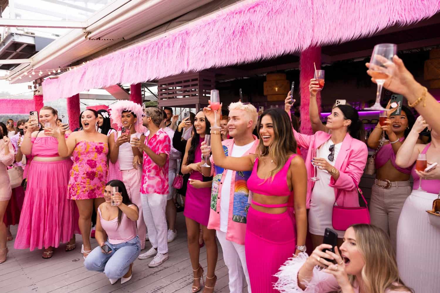 Benefit Australia & New Zealand teams celebrating a product launch!