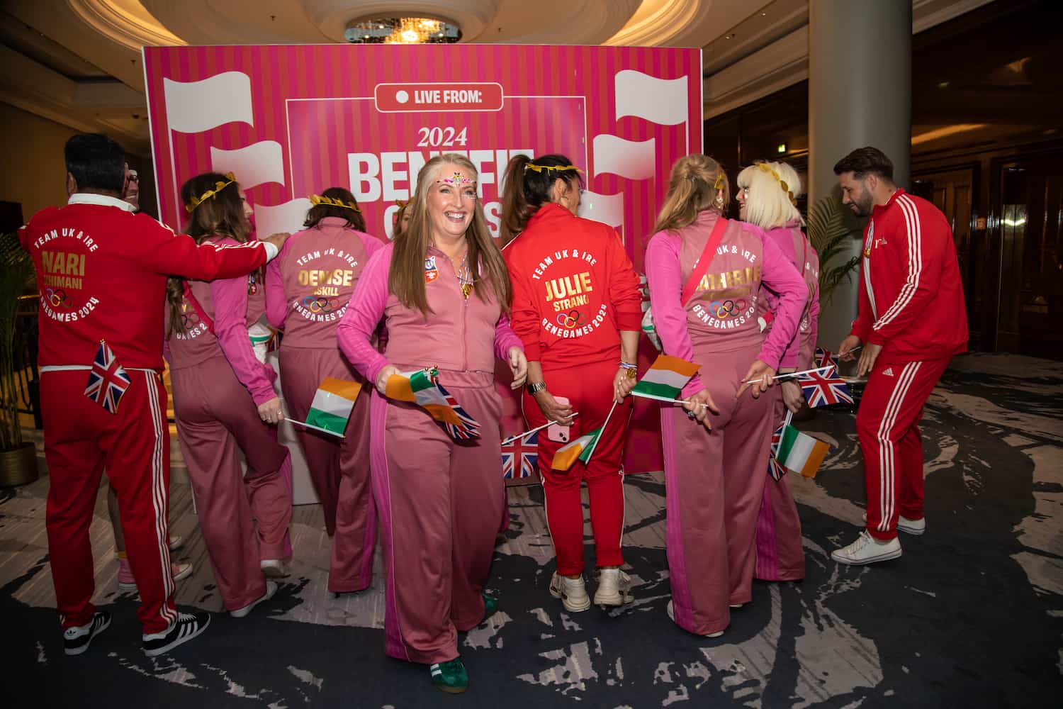 Some members of our UK & Ireland teams having fun at a conference