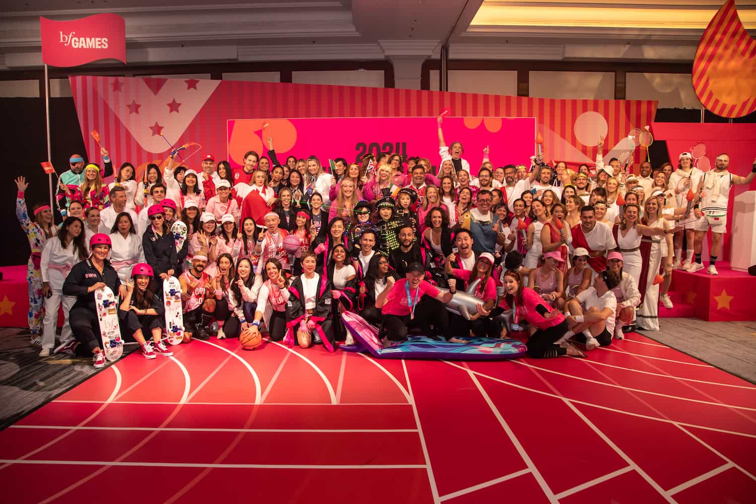 Our teams at one of Benefit's Global Leadership Conference.
