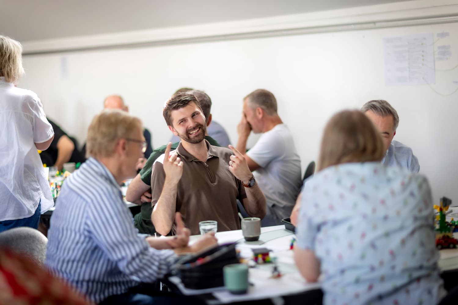 Seminar - medarbejdere i gruppe