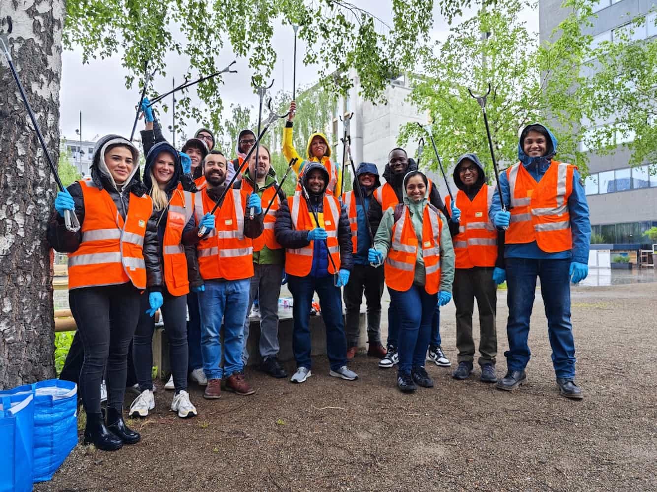 Giving back to the community through hands on volunteering and environmental stewardship.