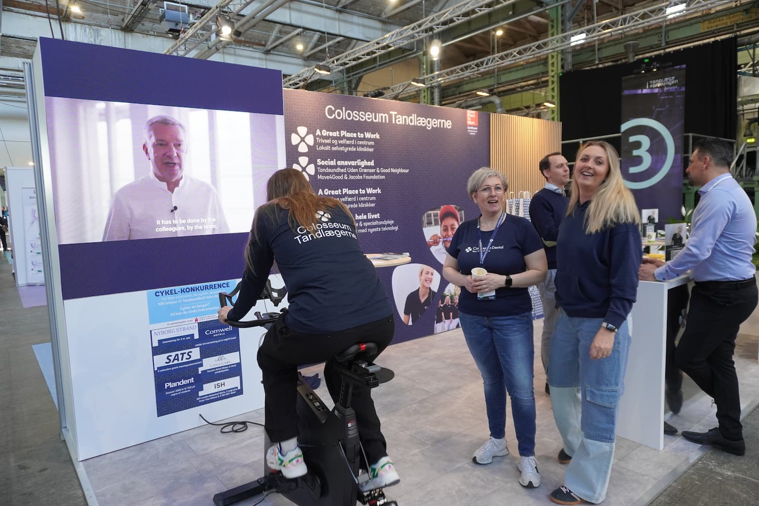 Colosseums stand på Tandlægeforeningens Årskursus