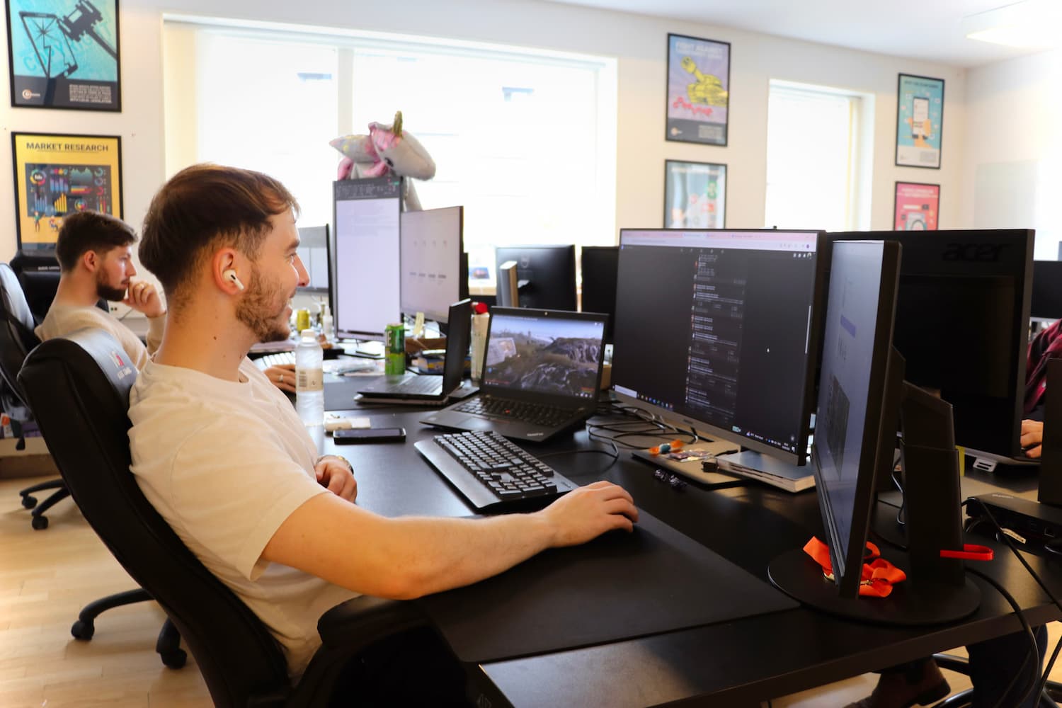 Coding, collaborating, and keeping the unicorn happy