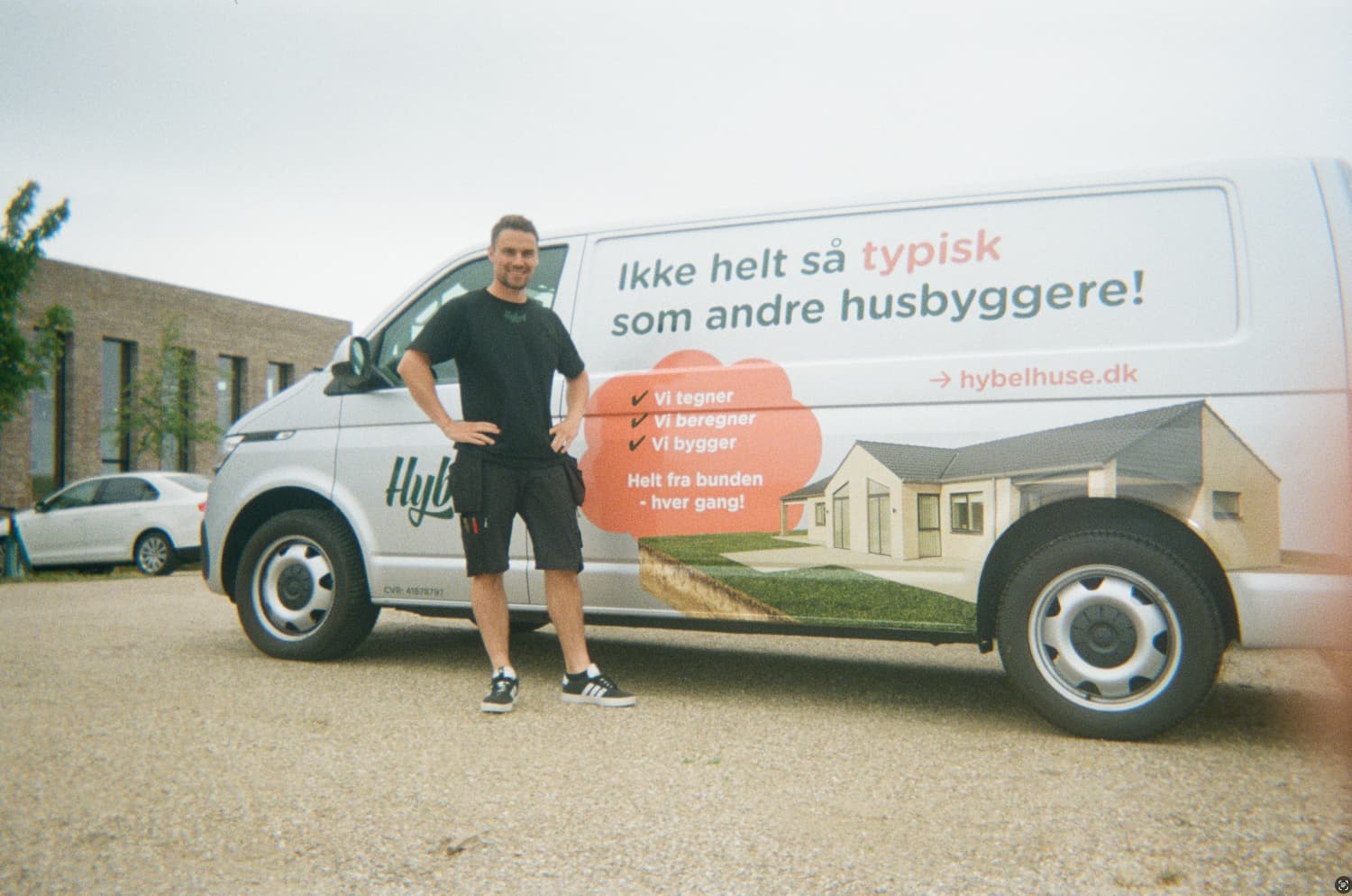 Med byggelederen på arbejde 