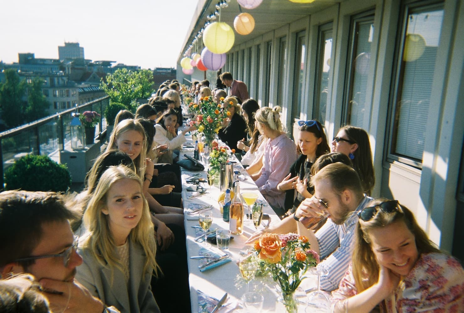 Sommerfest på kontoret i København