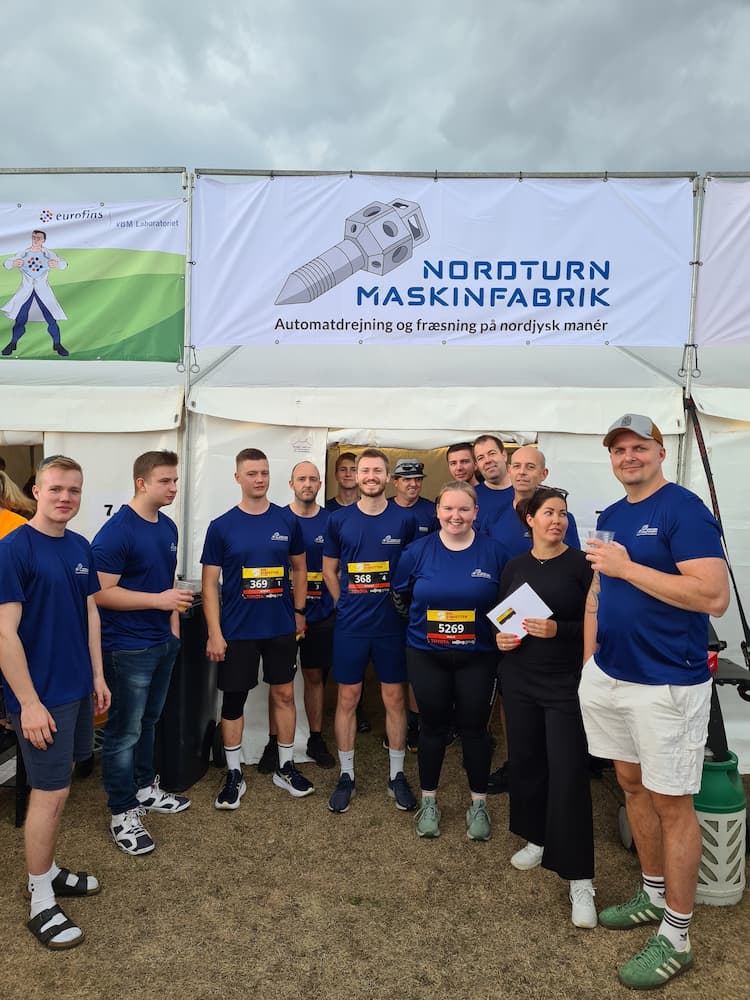 I 2025 deltog vi for første gang til DHL Stafet.