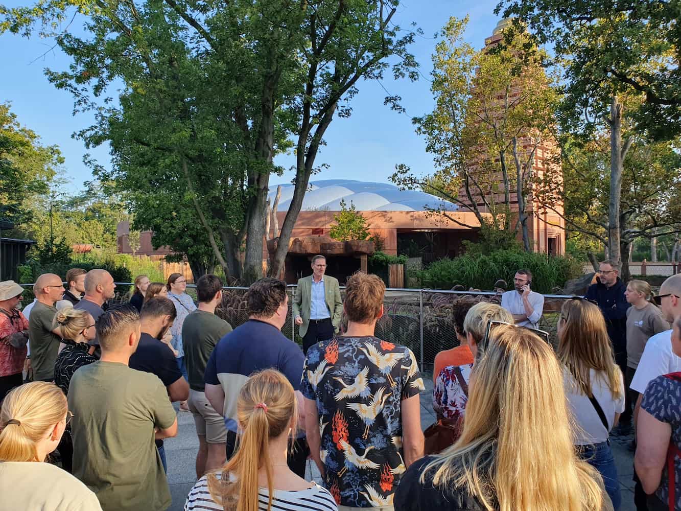 Hvert andet år tager alle fastansatte på studietur. Her er turen gået til Berlin