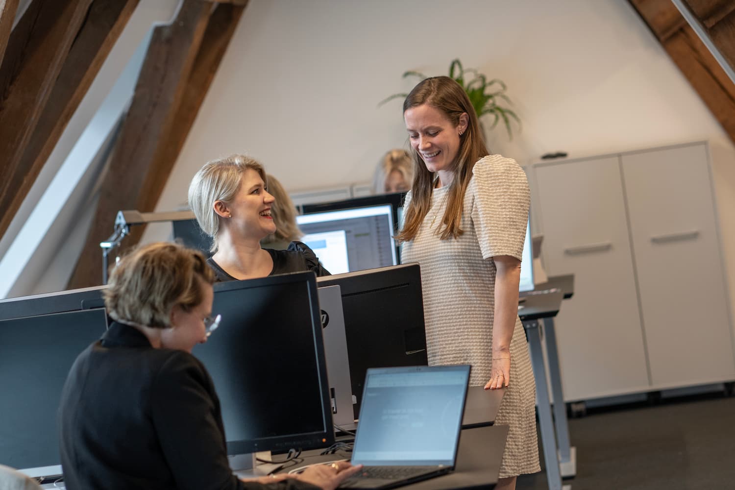 God stemning på vores kontor i Glostrup
