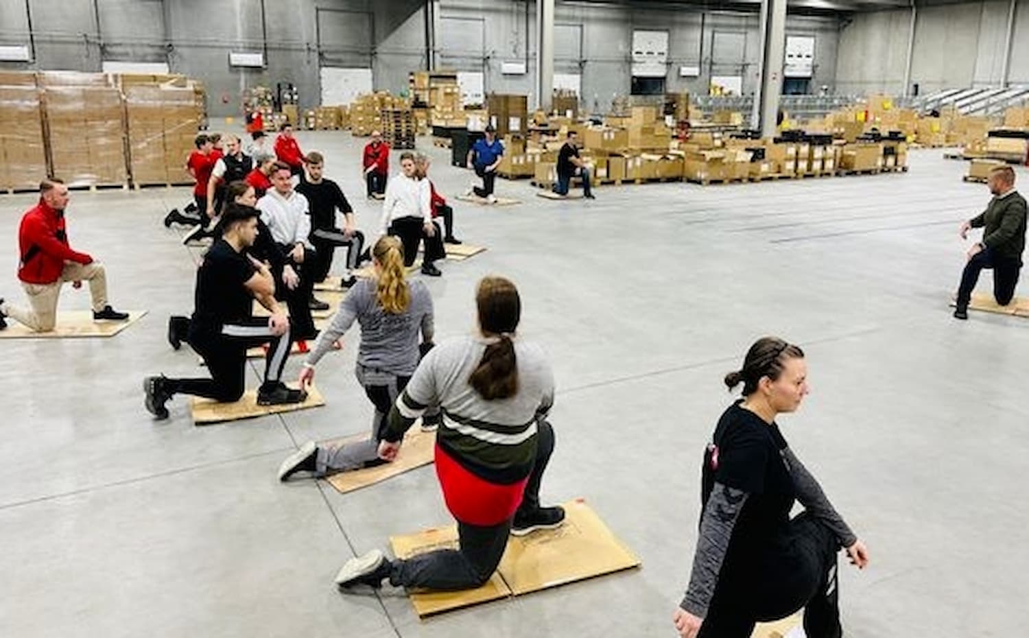 Logistik sørger for at passe på og styrke kroppen