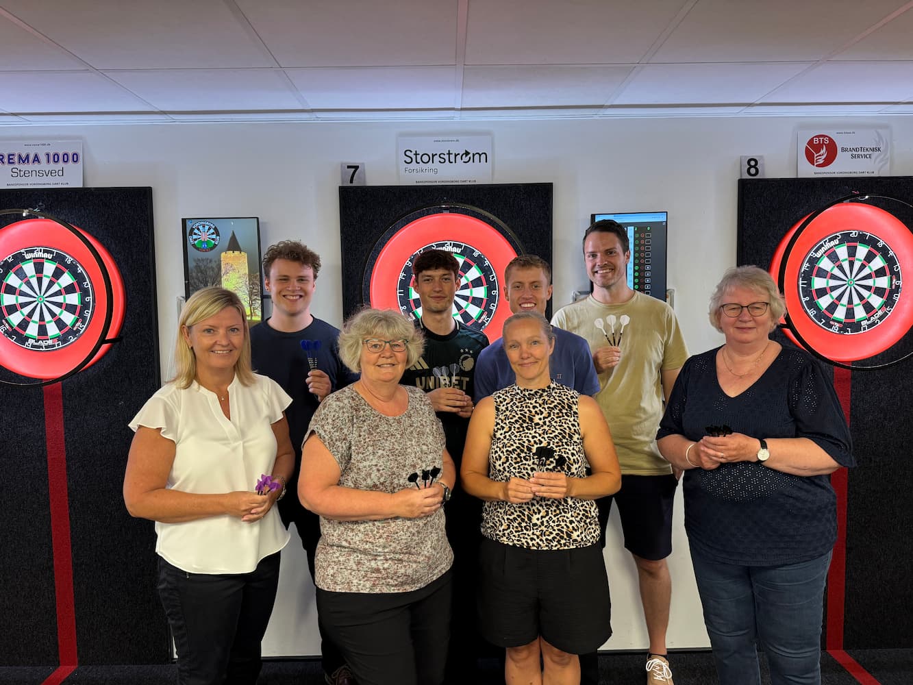 Fyraftensarrangement i Vordingborg Dartklub, juli 2025