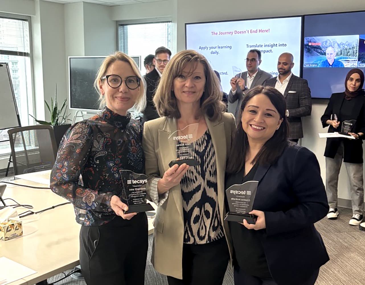 A proud moment recognizing those who completed our Leadership Acceleration Journey and the growth they have achieved.