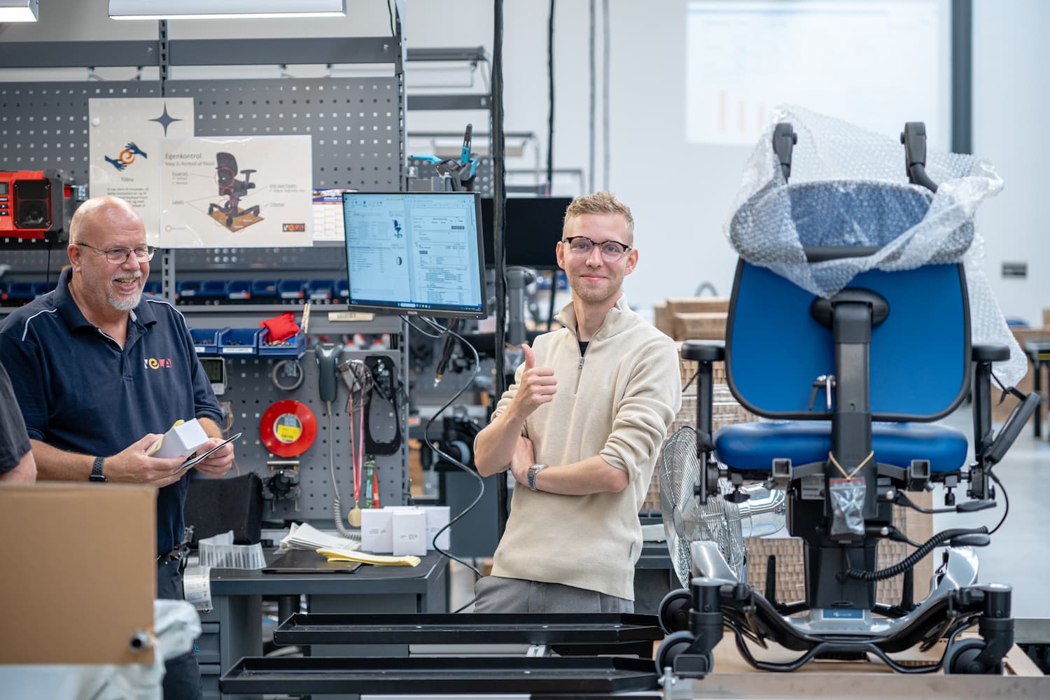 Onboarding - chair assembly