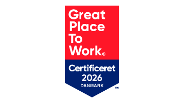Great Place To Work Certificeret 2026 DK logo